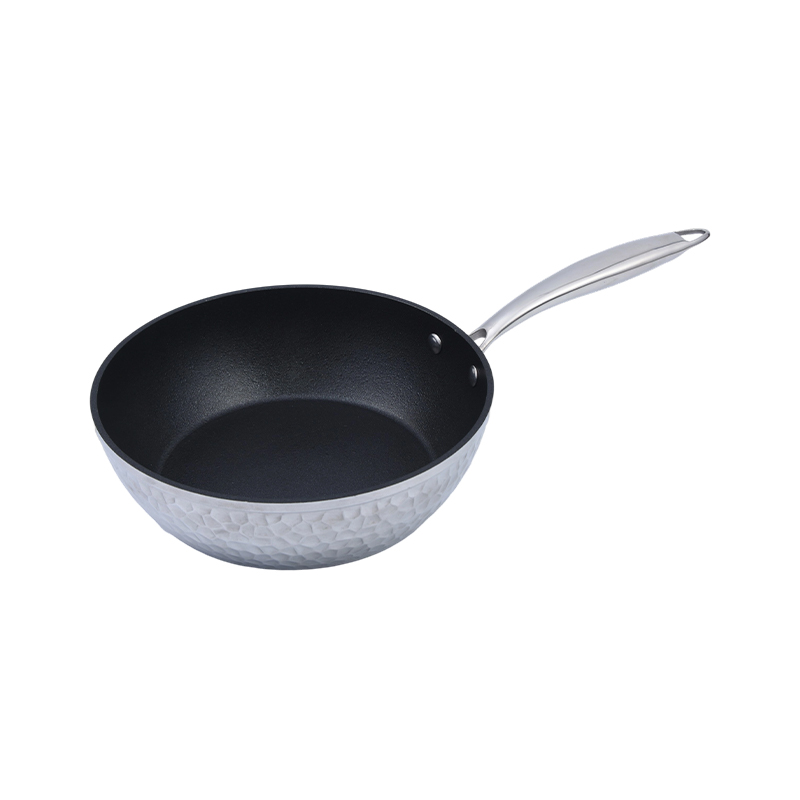 Dövme Alüminyum Tava Çekiç Dokulu